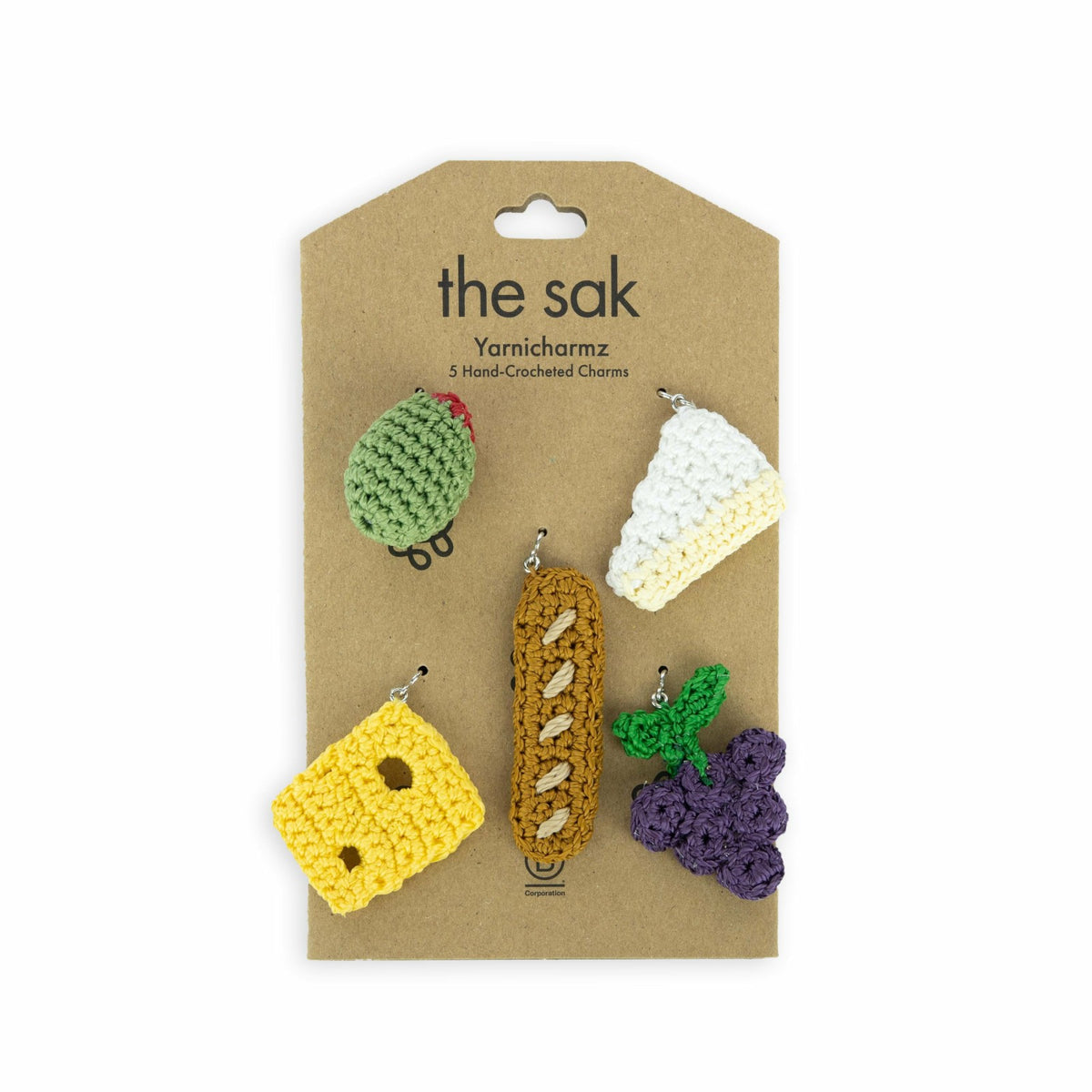 The Sak Yarnicharmz 5 Pack Charm in Charcuterie Crochet