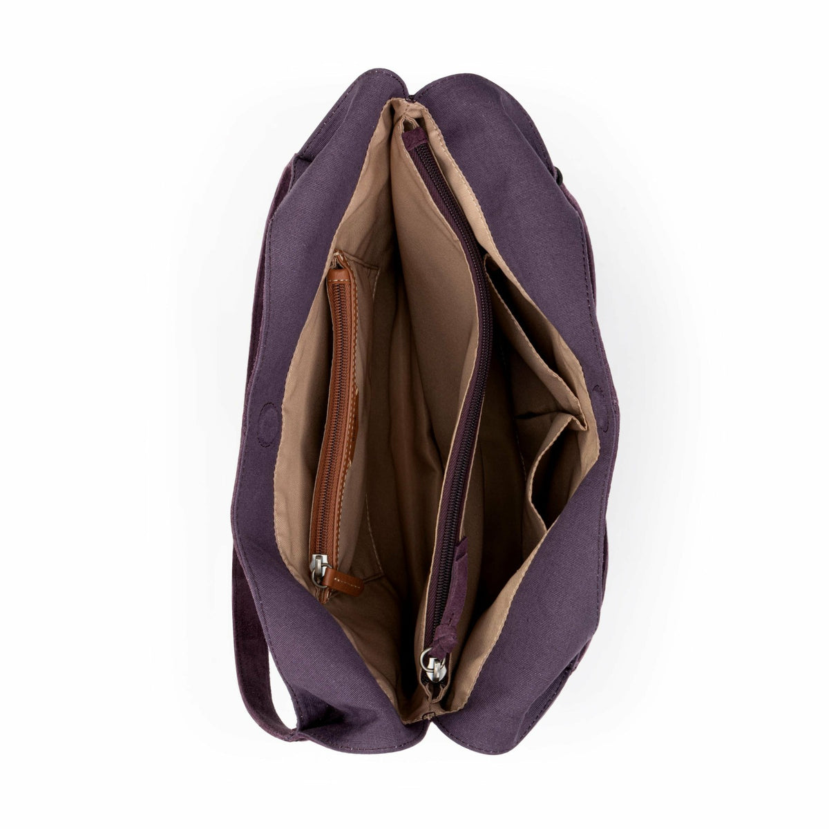 The Sak Huntley Hobo Bag in Aubergine Suede