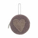 Mushroom Suede Heart