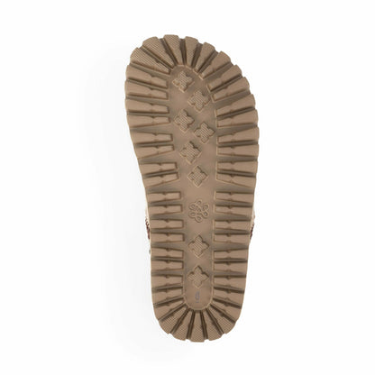 The Sak Bolinas Lug Sole Clog in Mushroom Seminyak Suede