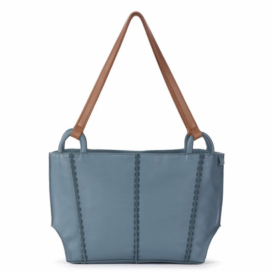 The Sak Los Feliz Satchel Bag in Maritime Leather