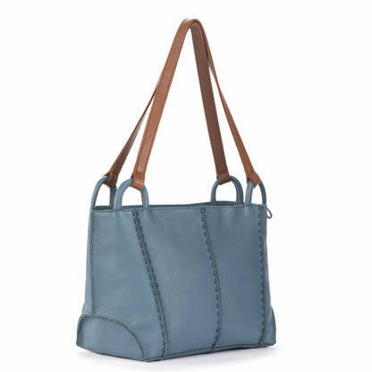 The Sak Los Feliz Satchel Bag in Maritime Leather