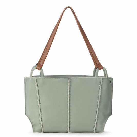 The Sak Los Feliz Satchel Bag in Meadow Leather