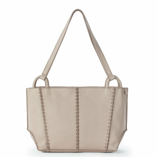 The Sak Los Feliz Satchel Bag in Sand Leather