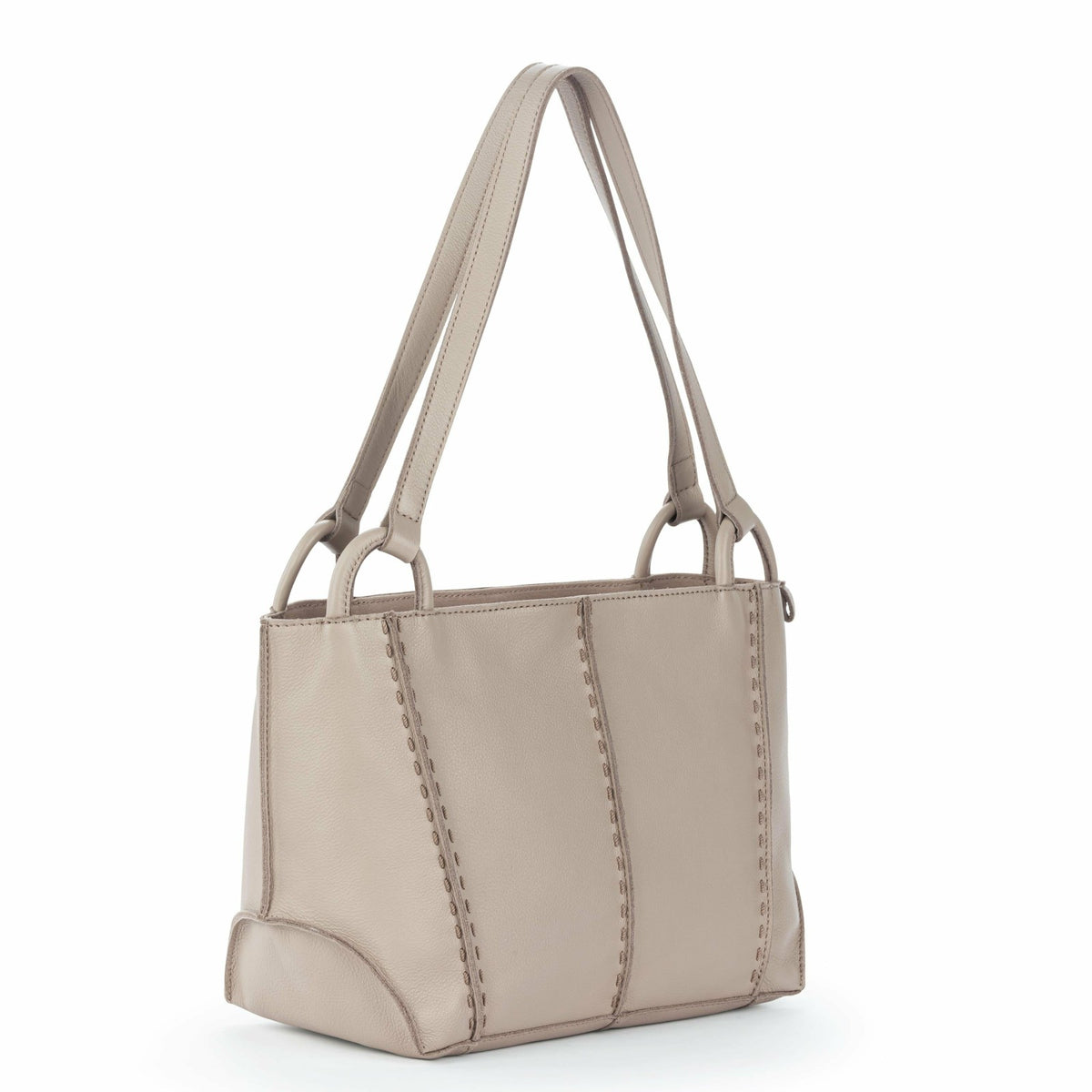 The Sak Los Feliz Satchel Bag in Sand Leather