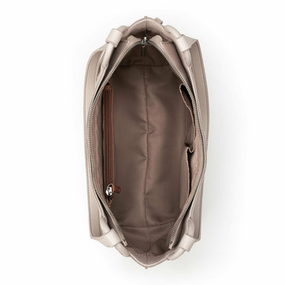 The Sak Los Feliz Satchel Bag in Sand Leather