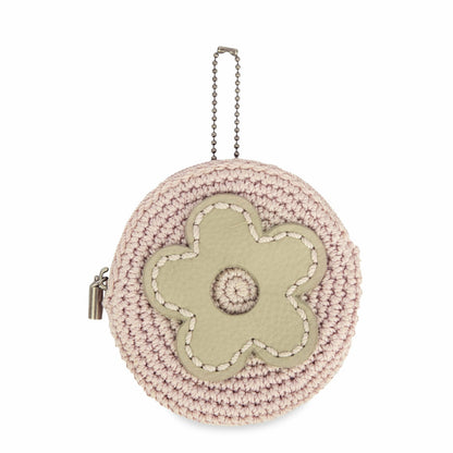 Pink Sand Flower,Hand Crochet