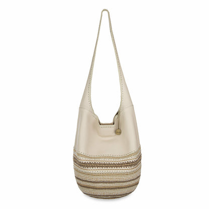 The Sak 120 Hobo Bag in Stone Neutral Seminyak Leather