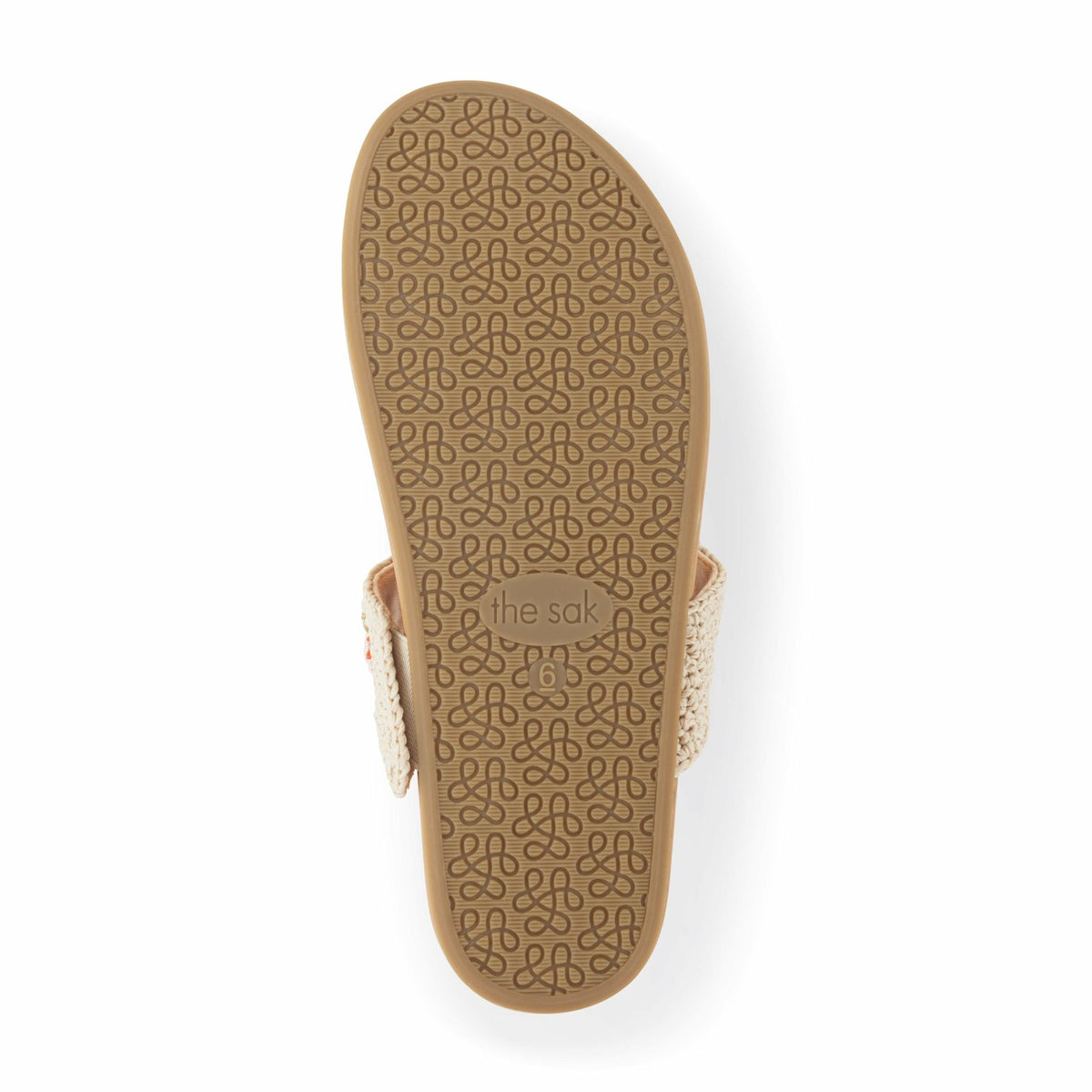 The Sak Everly Sandal in Flower Ecru Crochet