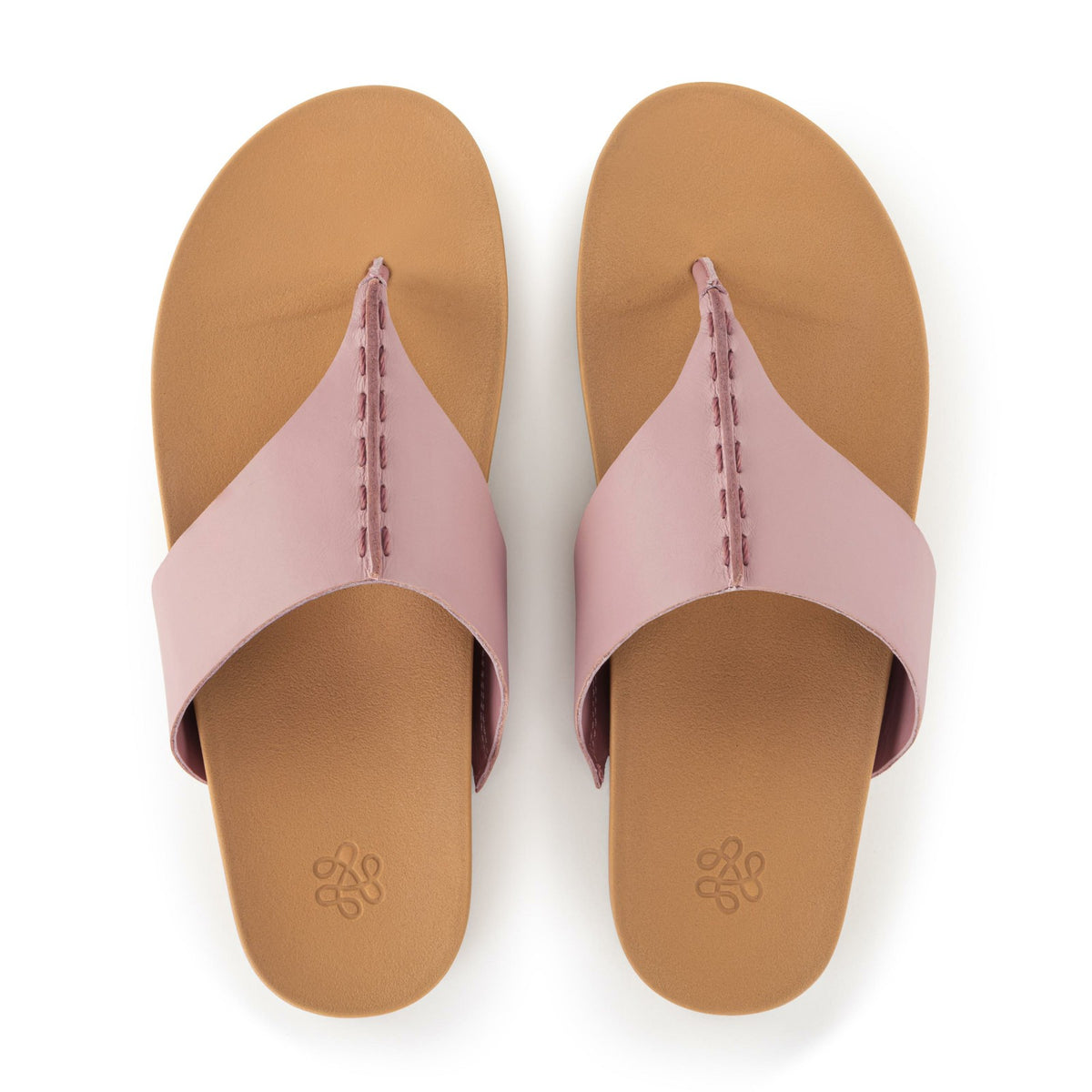 The Sak Everly Sandal in Rosewood Leather