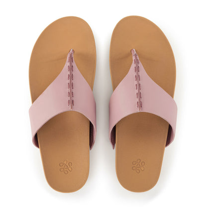 The Sak Everly Sandal in Rosewood Leather
