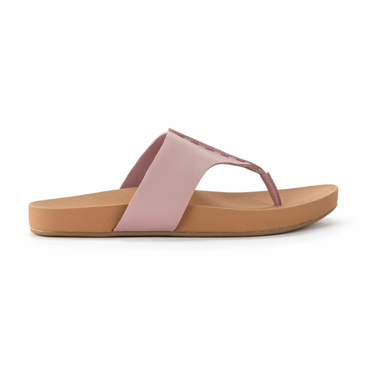 The Sak Everly Sandal in Rosewood Leather
