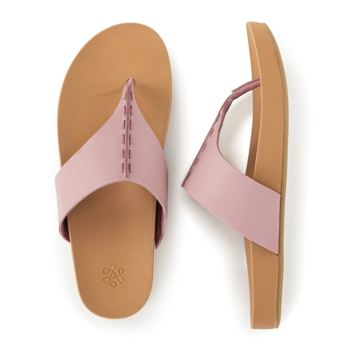 The Sak Everly Sandal in Rosewood Leather