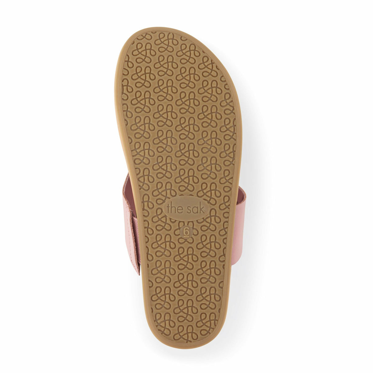 The Sak Everly Sandal in Rosewood Leather