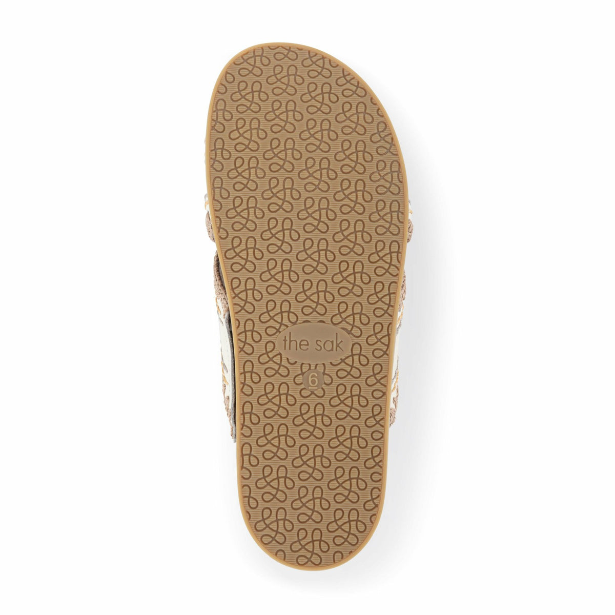 The Sak Penelope Sandal in Stone Neutral Seminyak Leather