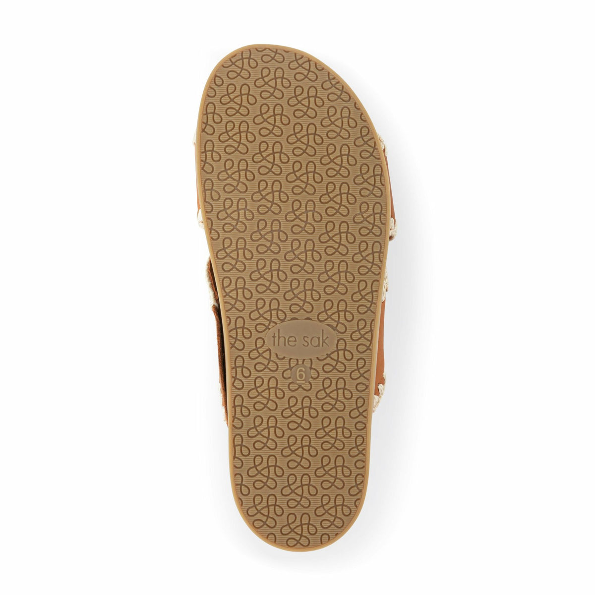 The Sak Penelope Sandal in Tobacco Leather