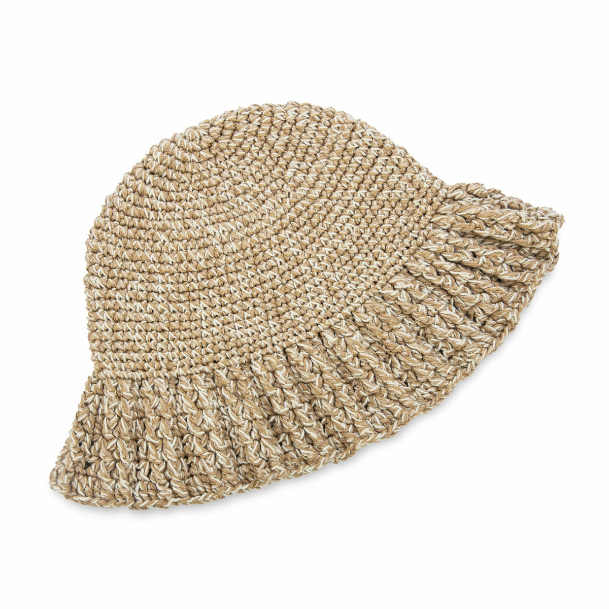 The Sak Lanie Bucket Hat in Bamboo Static Crochet