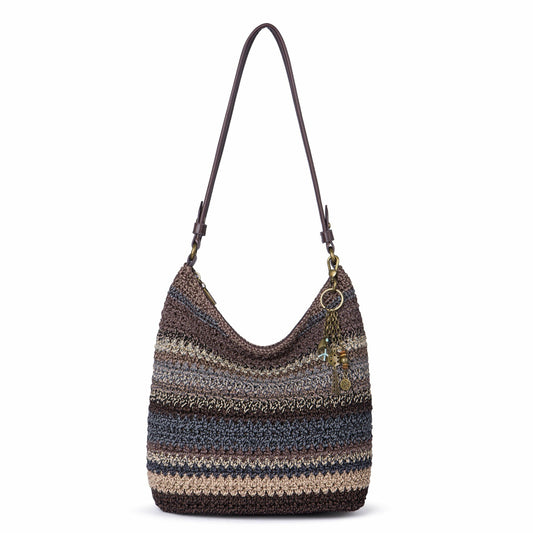 The Sak Sequoia Hobo Bag in Aspen Stripe Crochet