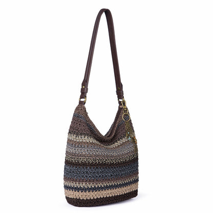 The Sak Sequoia Hobo Bag in Aspen Stripe Crochet