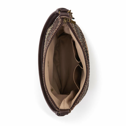The Sak Sequoia Hobo Bag in Aspen Stripe Crochet