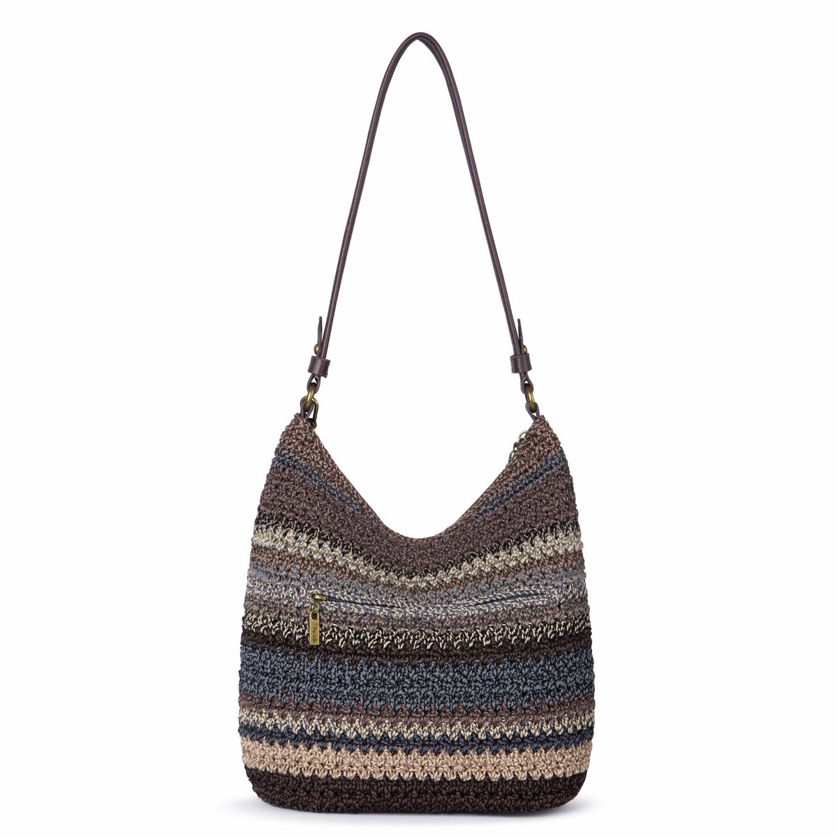 The Sak Sequoia Hobo Bag in Aspen Stripe Crochet
