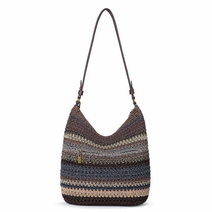 The Sak Sequoia Hobo Bag in Aspen Stripe Crochet