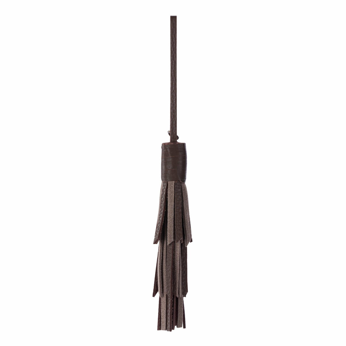 The Sak Cypress Tassel Dangle in Mushroom Leather