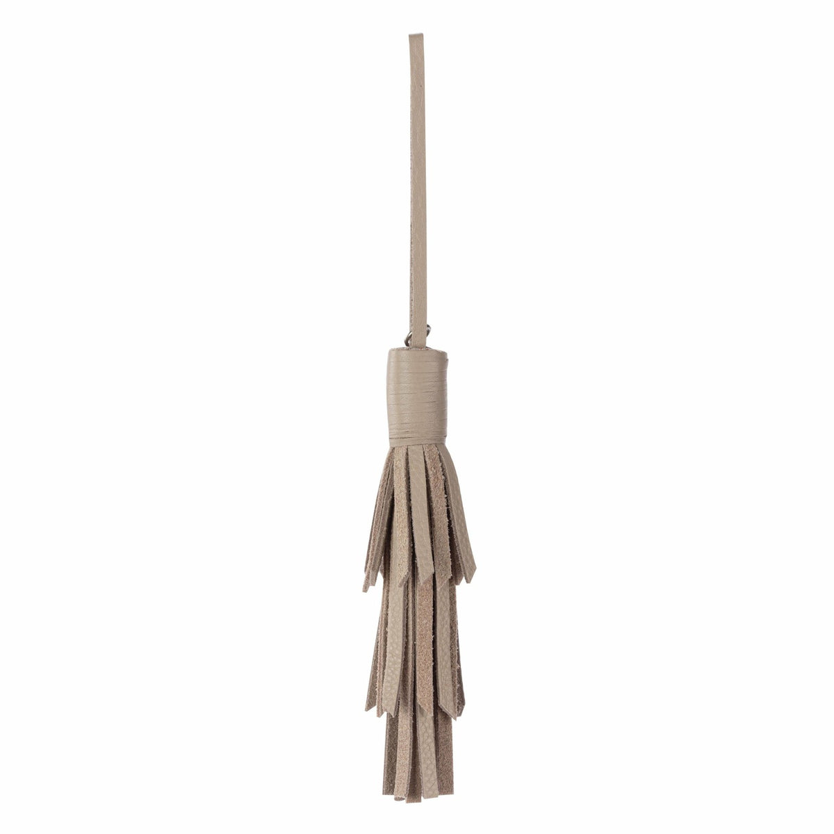 The Sak Cypress Tassel Dangle in Sand Leather