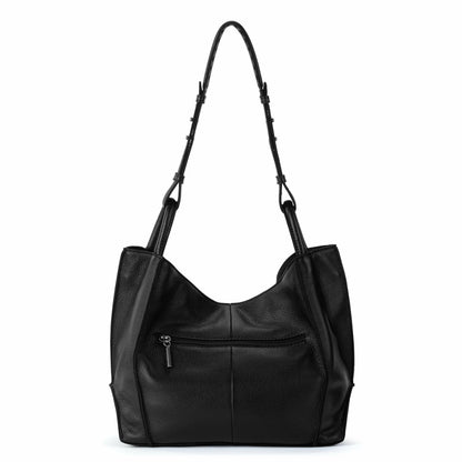 The Sak Los Feliz Medium Tote Bag in Black Leather