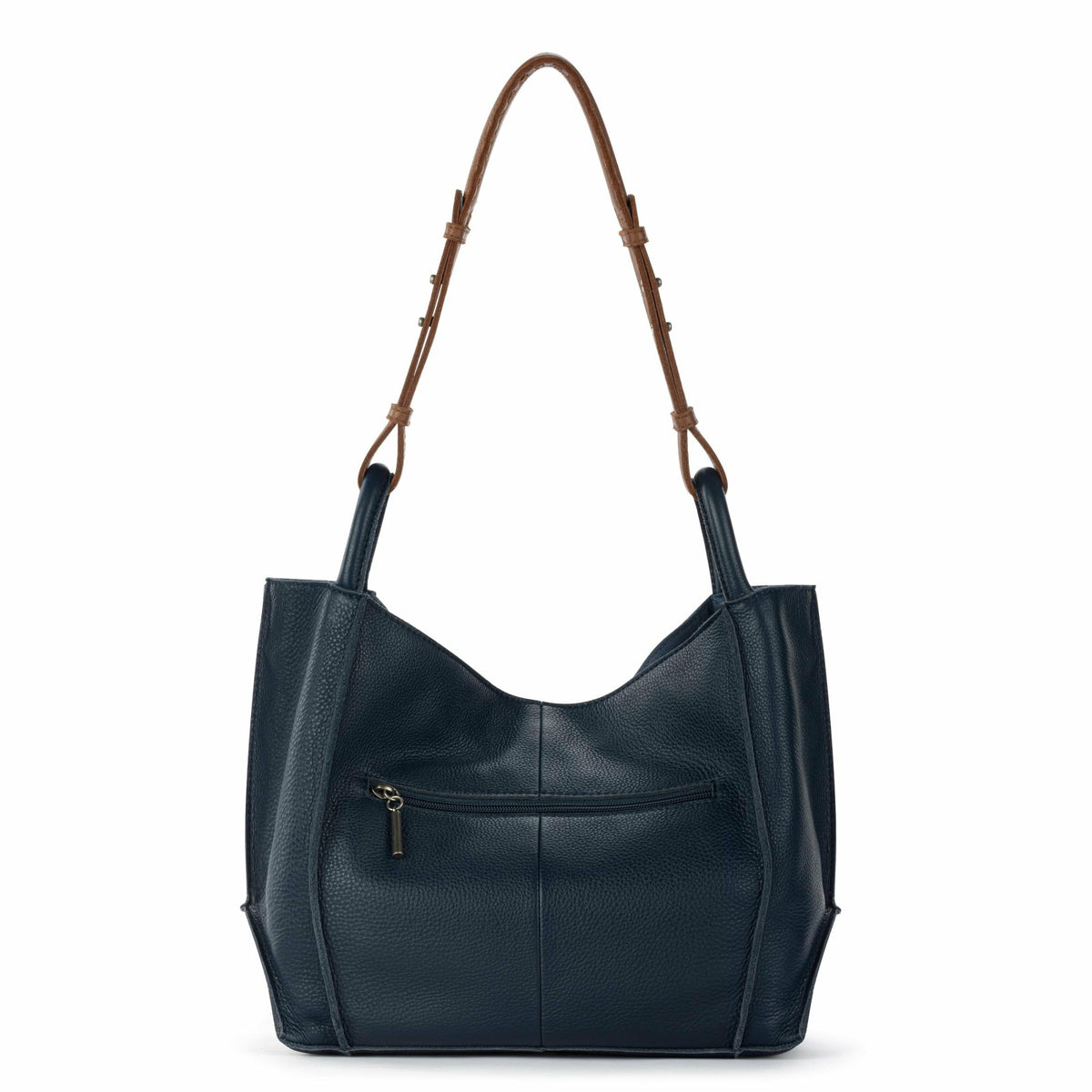 The Sak Los Feliz Medium Tote Bag in Indigo Leather