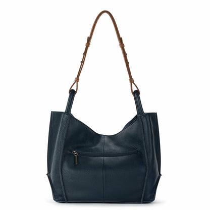 The Sak Los Feliz Medium Tote Bag in Indigo Leather