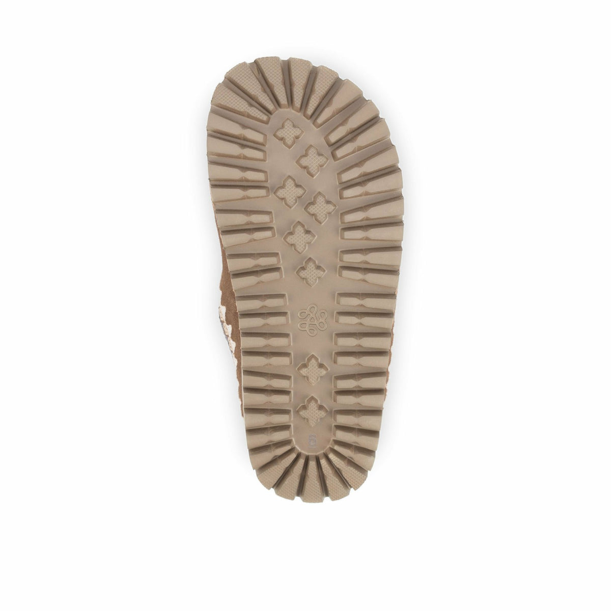 The Sak Bolinas Everyday Clog in Tobacco Shearling Suede