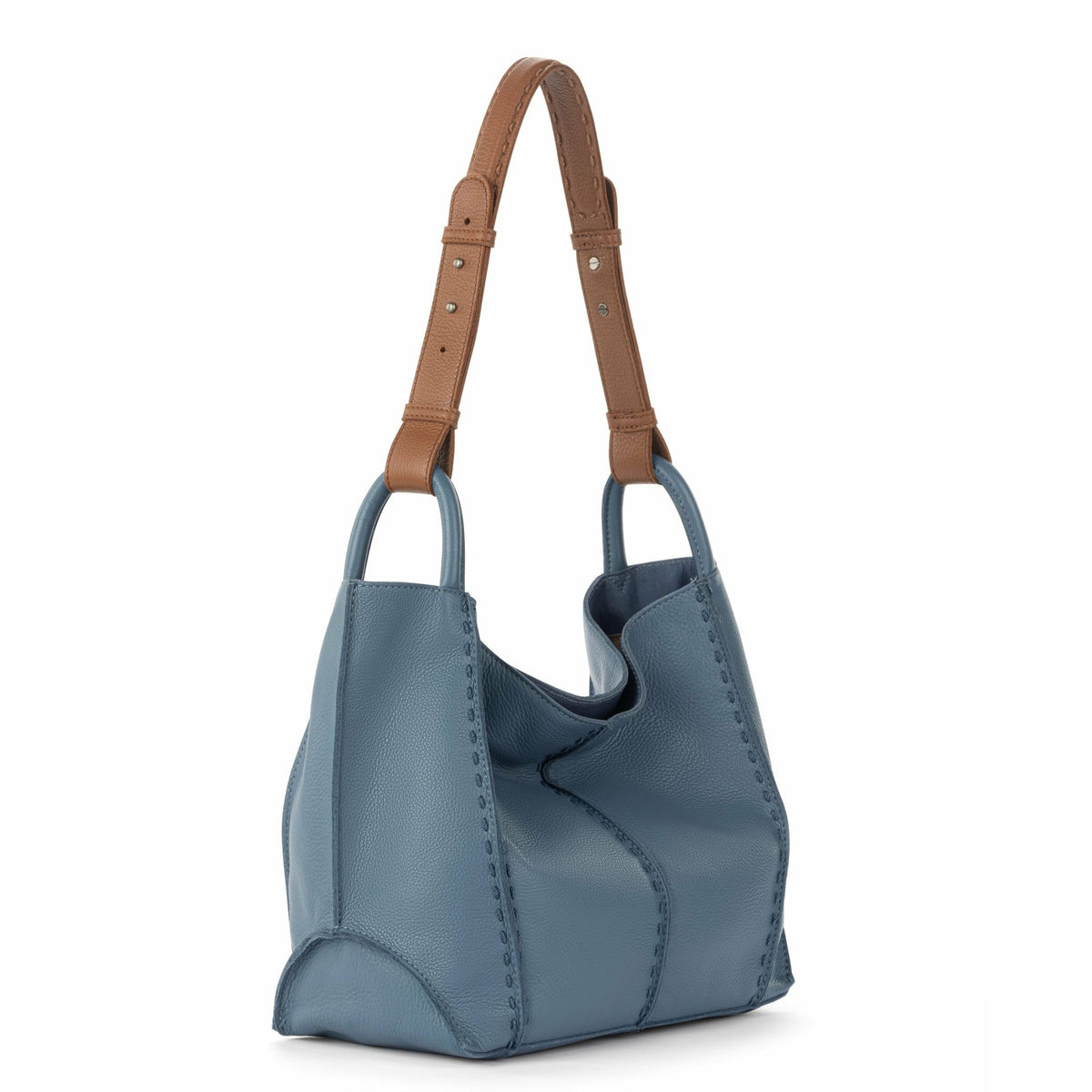 The Sak Los Feliz Medium Tote Bag in Maritime Leather