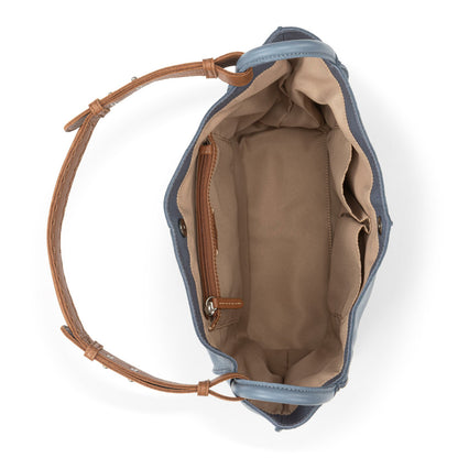 The Sak Los Feliz Medium Tote Bag in Maritime Leather