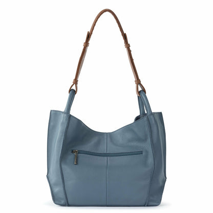 The Sak Los Feliz Medium Tote Bag in Maritime Leather