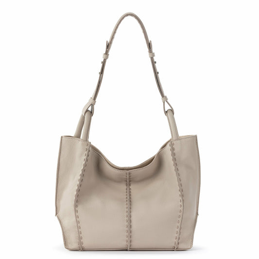 The Sak Los Feliz Medium Tote Bag in Sand Leather