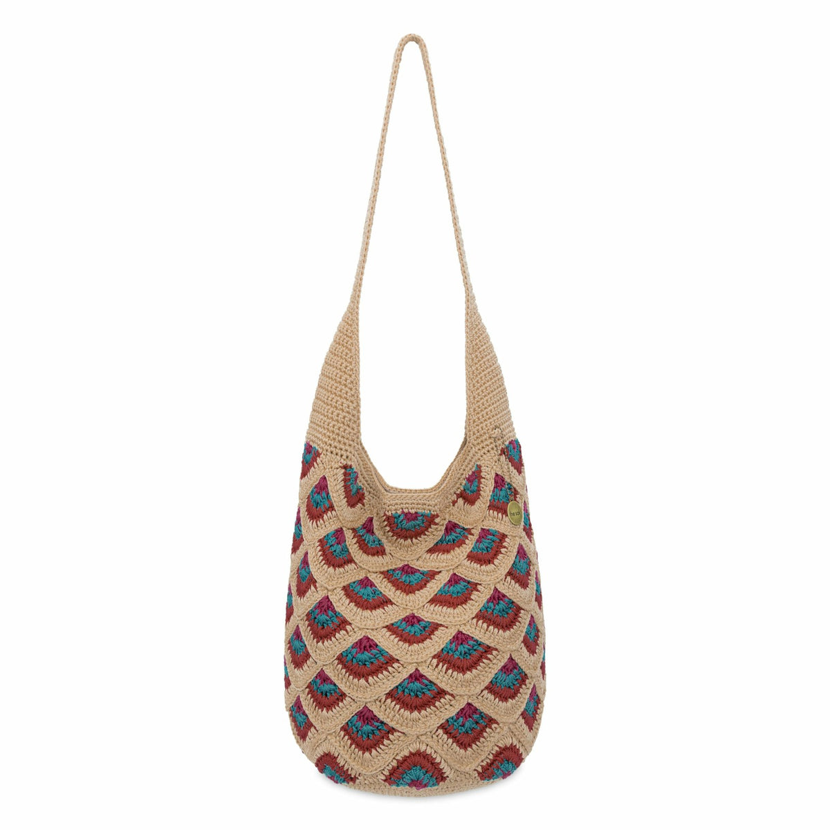 The Sak 120 Hobo Bag in Bamboo Mermaid Crochet