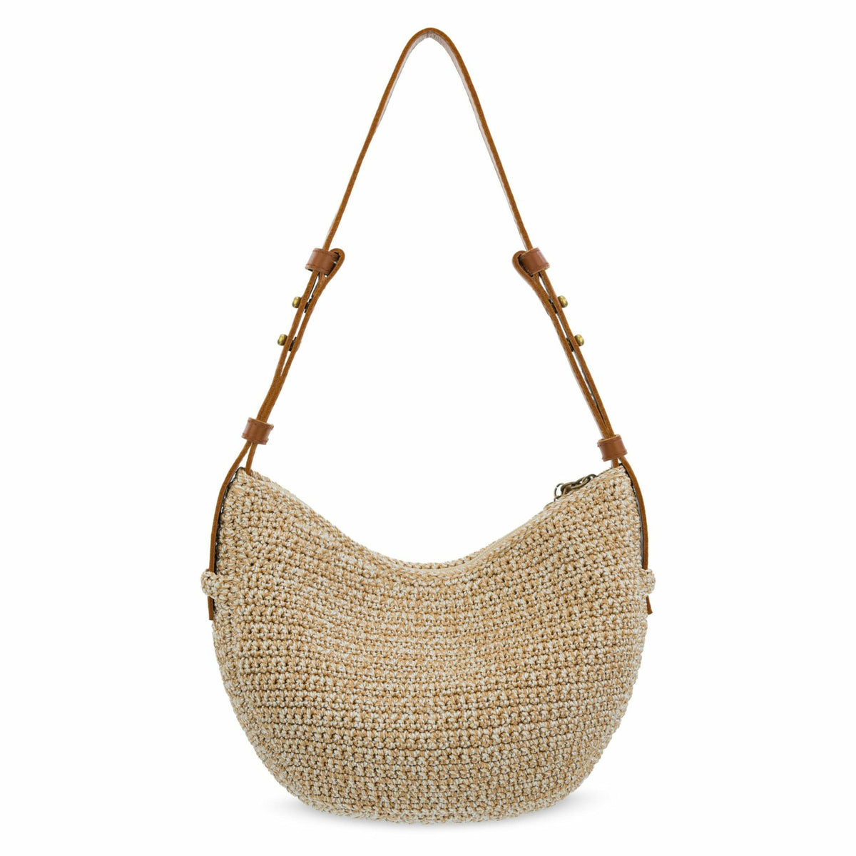 The Sak Tess Shoulder Bag in Bamboo Static Crochet