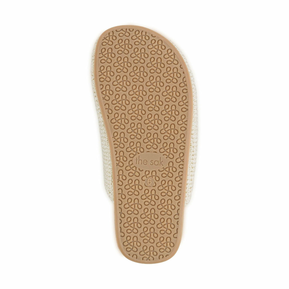 The Sak Bolinas Clog in Natural Clover Crochet