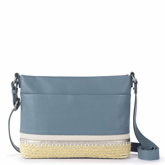 The Sak Melrose Crossbody Bag in Maritime Espadrille Leather