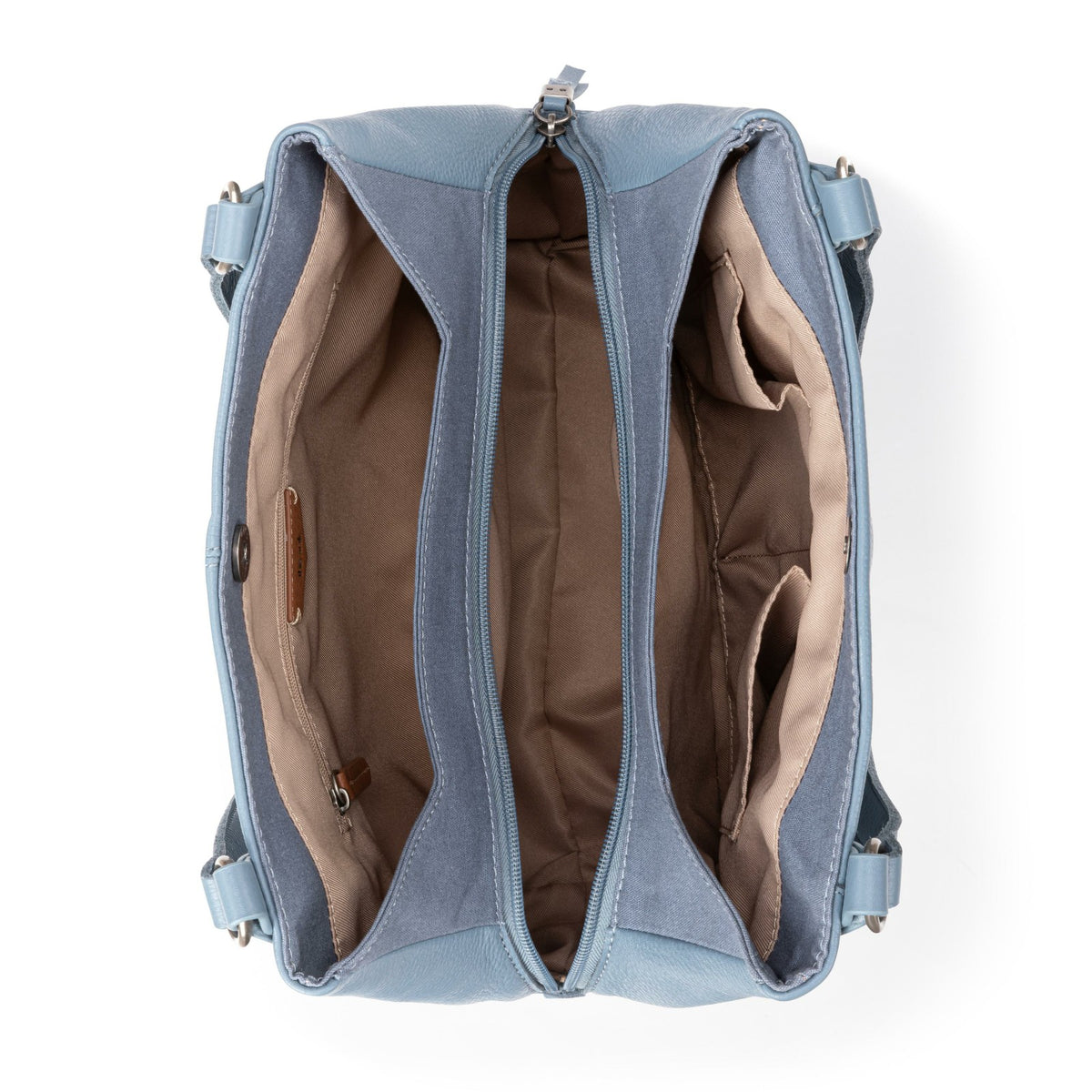 The Sak Melrose Satchel Bag in Maritime Espadrille Leather