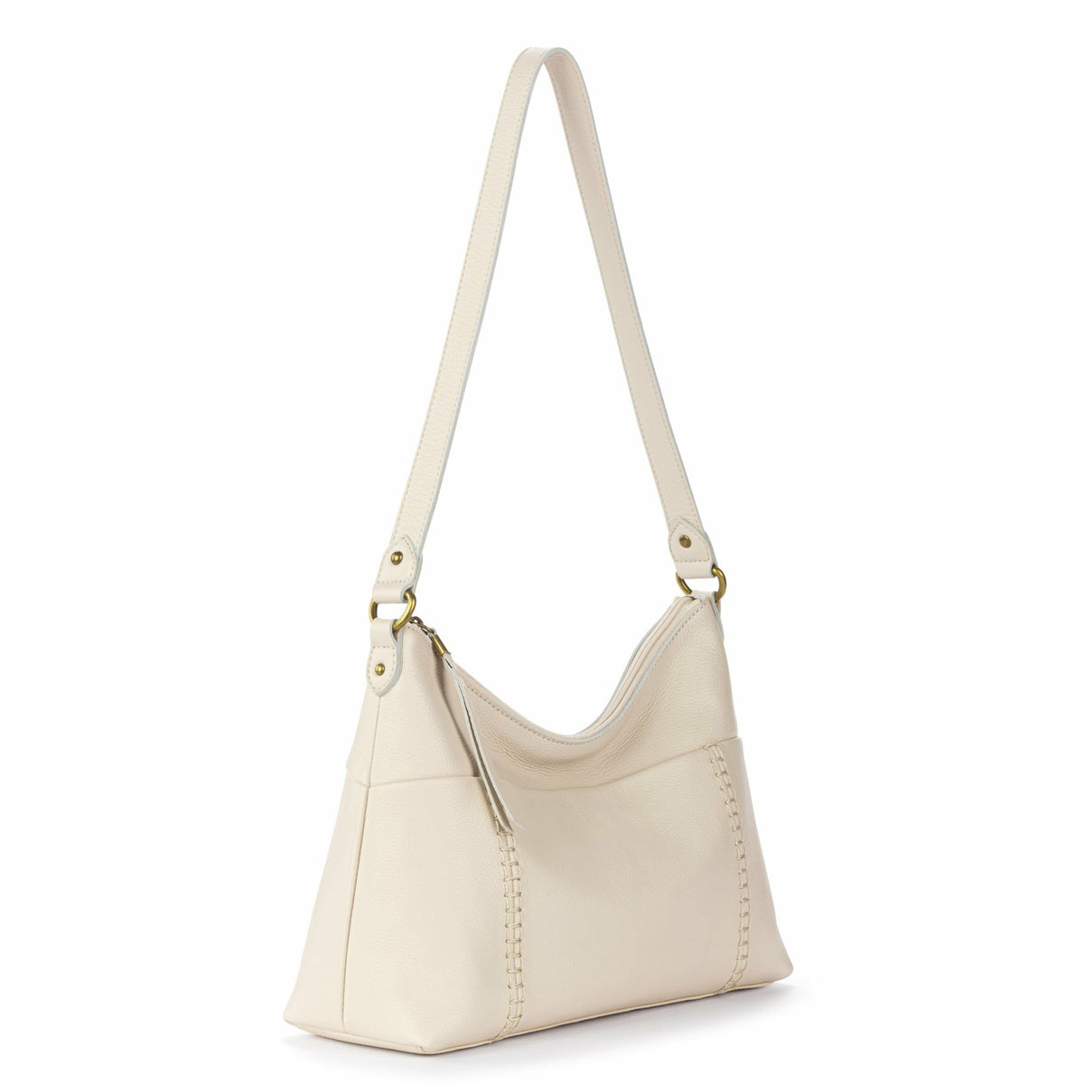 The Sak Melrose Shoulder Bag in Stone Leather