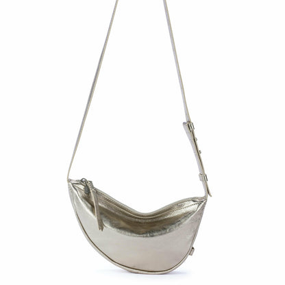 The Sak Tess Sling Bag in Pyrite Leather