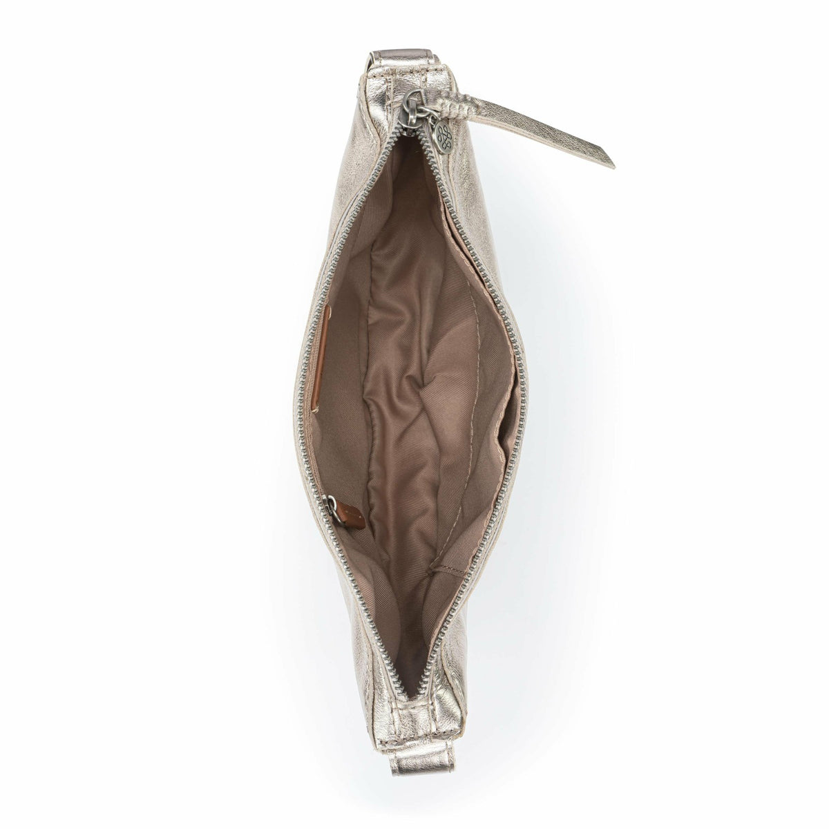 The Sak Tess Sling Bag in Pyrite Leather