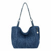 Denim Tonal Straw