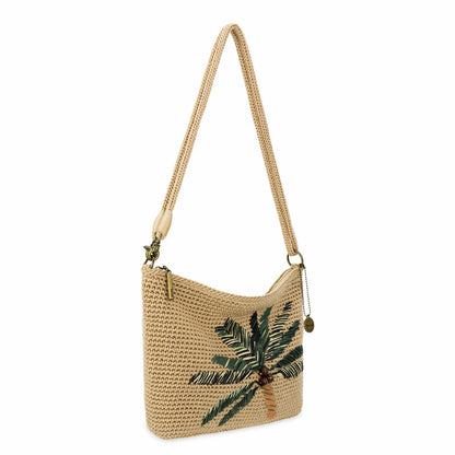 The Sak Lumi Crossbody Bag in Palm Tree Crochet