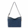 Denim Tonal Straw