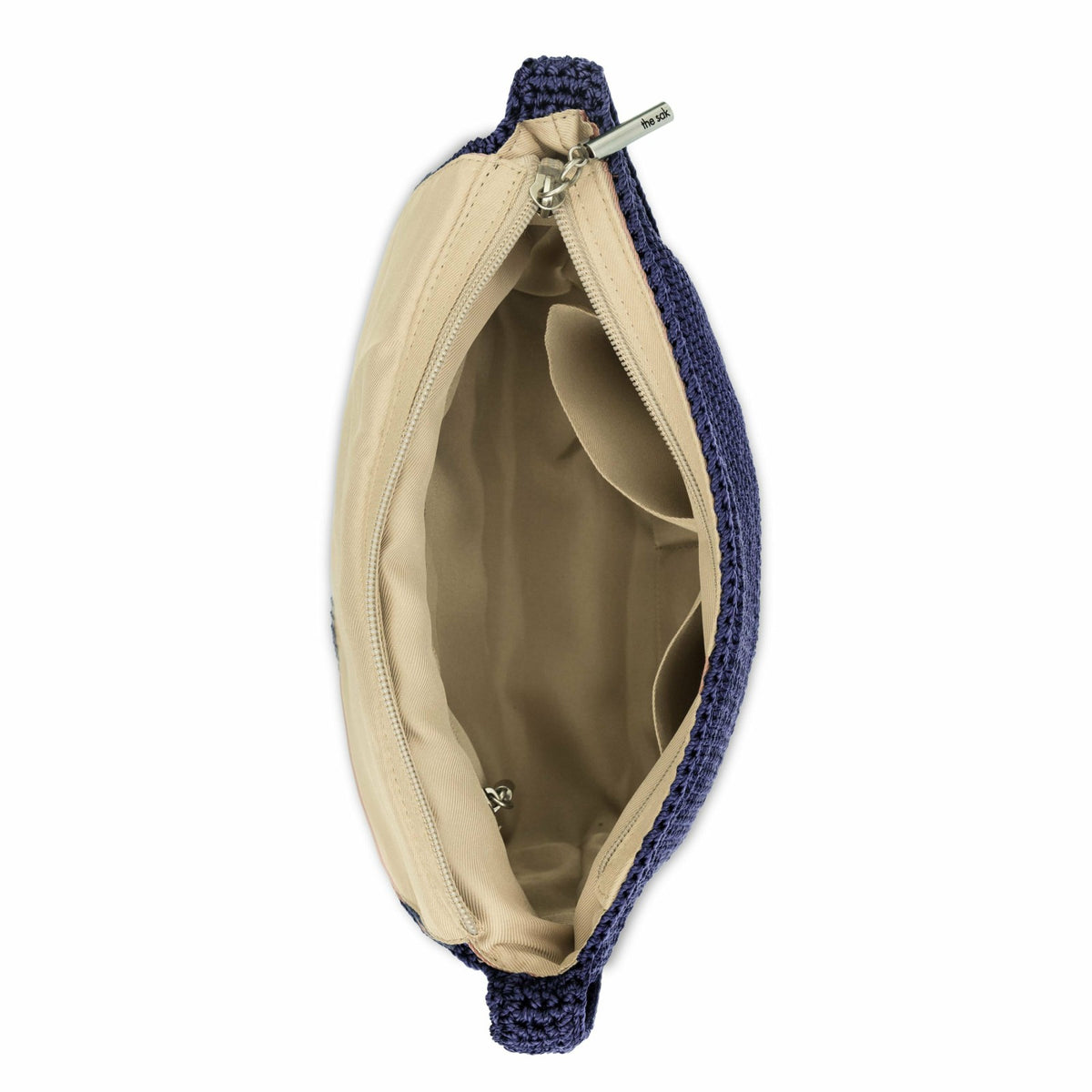 The Sak Marlow Flap Shoulder Bag in Lobster Crochet