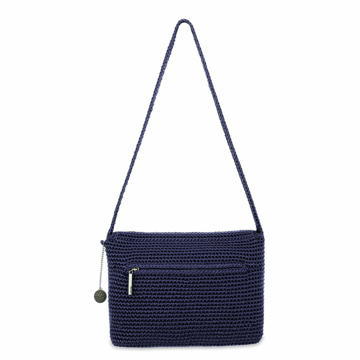 The Sak Marlow Flap Shoulder Bag in Lobster Crochet