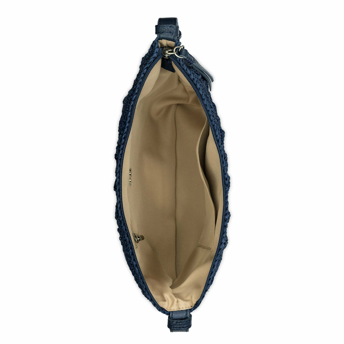 The Sak Tess Shoulder Bag in Denim Primrose Straw